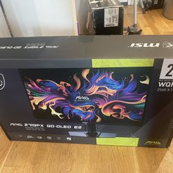 MSI QD-OLED 271QPX Gaming Monitor