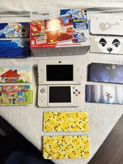 New Nintendo 3DS Pokemon 20th Anniversary Red/Blue Bundle