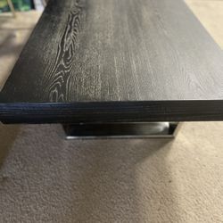 Black And Gray Coffee Table 