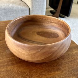 Wooden Fruit Bowl