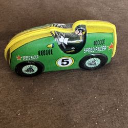 Vintage Rare Speed Racer Tin Lighter Case - Litho Tinplate Lighter Cover - Green #5