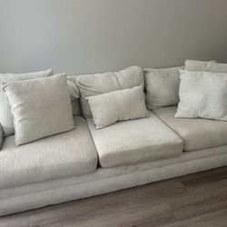 Couch + Pillows 8x3.3
