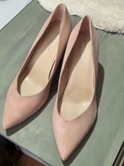 Suede heels