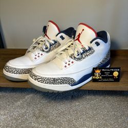 Air Jordan 3 Retro OG True Blue 2016 - Size 13 - 854282-106
