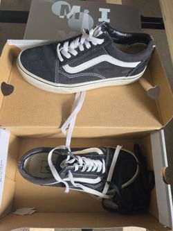Classic black Vans Old Skool sneakers