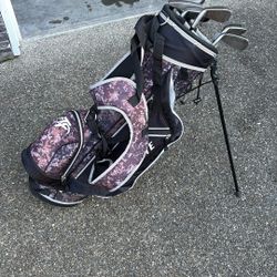 Top Flight Golf Clubs and Bag