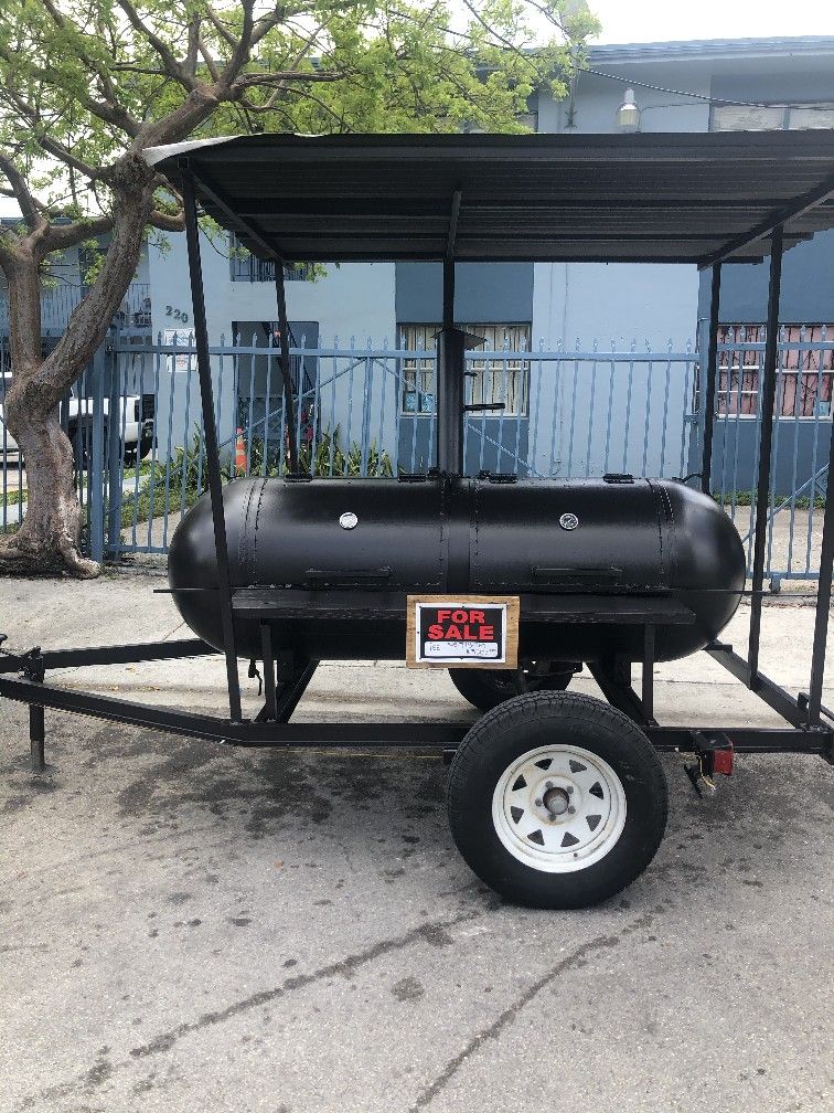 8x8 Grill Trailer With Sank And Burner 3000 Or Bo