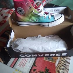Brand New Rainbow Converse 