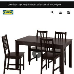 Ikea Dining Room Set 