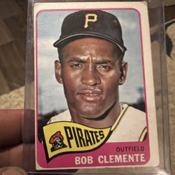 1965 Bob Clemente Topps Card No. 160