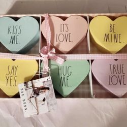 Rae Dunn Valentines Hearts