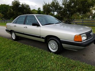 1986 CLASSIC AUDI 5000S RUNS PERFECT!
