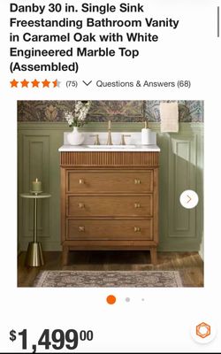 BRAND NEW MODERN 30” BATHROOM VANITY
