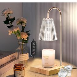 Candle Warmer Lamp-Electric Candle Warmer with Timer, Mothers Day Gifts for Mom,Dimmable Candle Warmers for Jar Candles,Wax Melt Warmer for Bedroom Ho