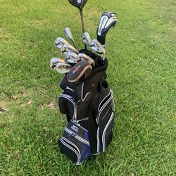 TaylorMade Mens Right Handed Regular Flex Complete Golf Set