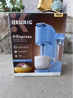 Keurig K-Express Essentials Bluebell Single-Serve K-Cup Pod Coffee Maker