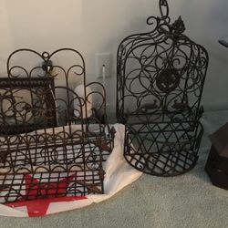 Metal Household Items and Safari Decorations