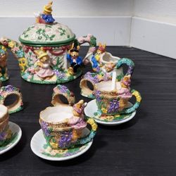 Mercuries Bunny Rabbit Children's Tea Set 1996