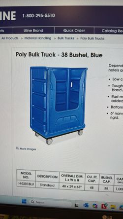 Bin On Wheels - bulk Truck