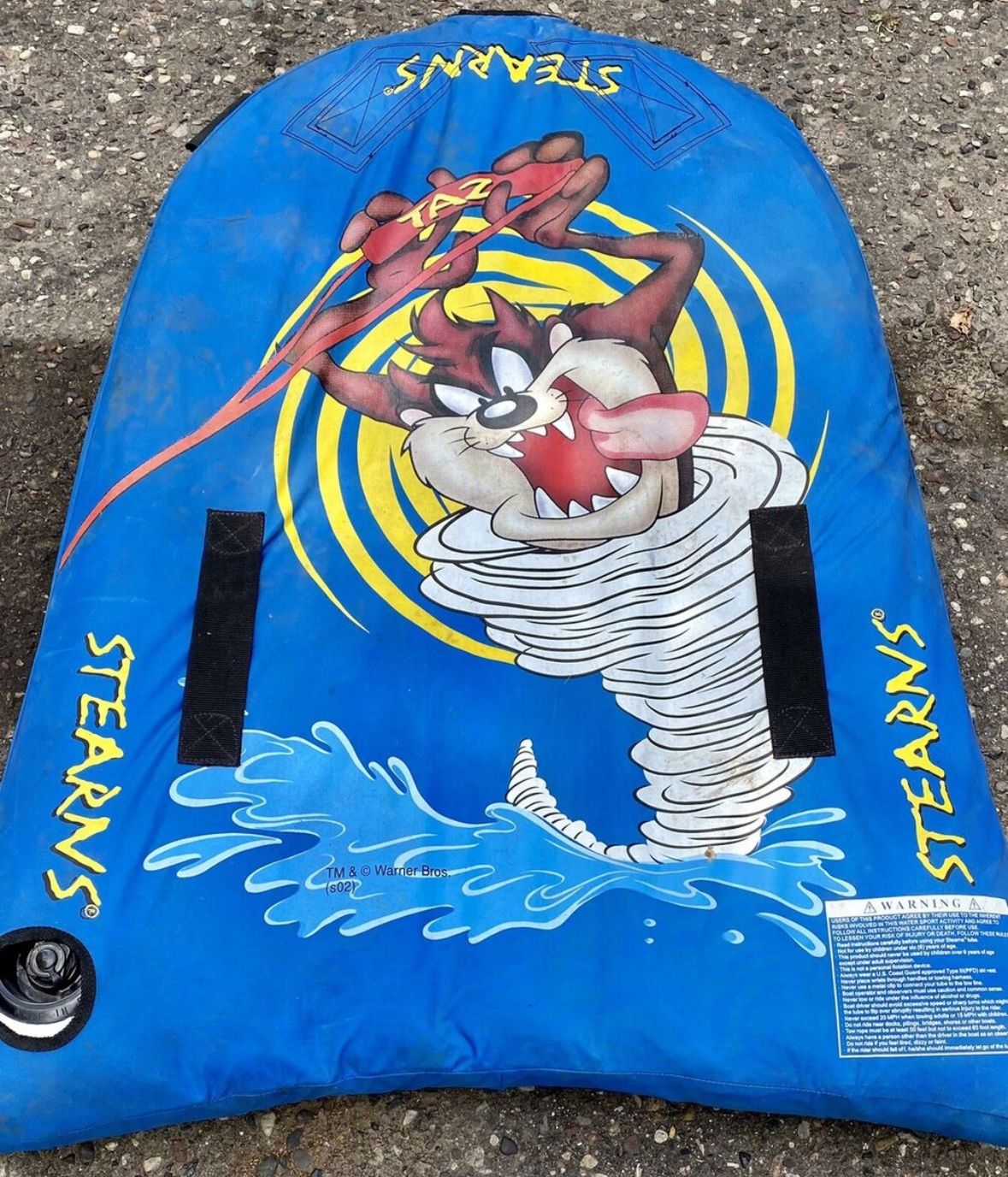 Vintage Stearns Taz Tornado Looney Tunes Innertube