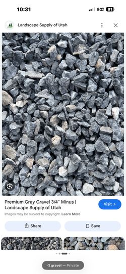 Gravel rock