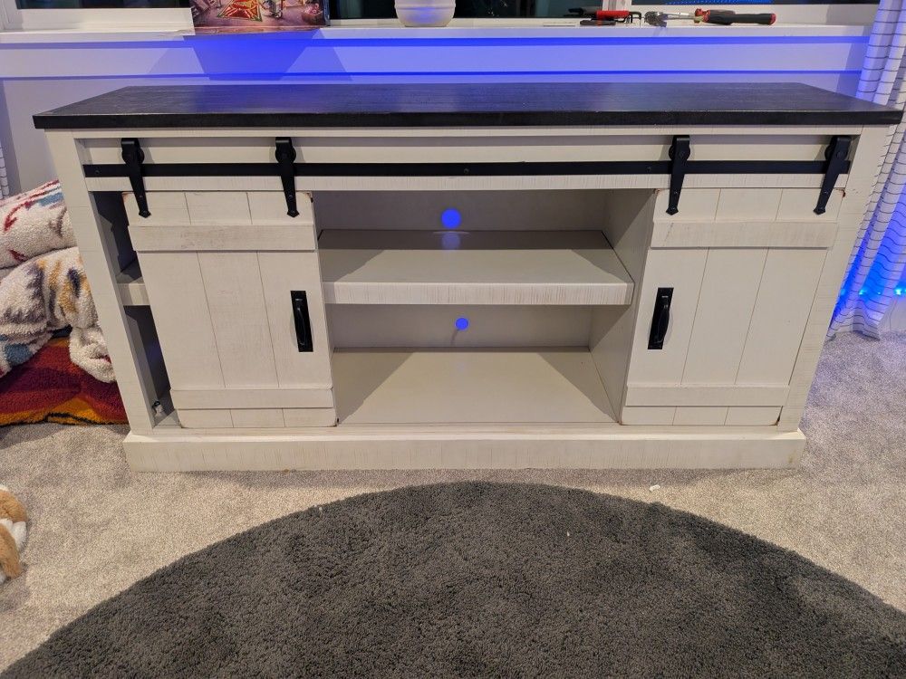 Farmhouse Style Tv Console Table