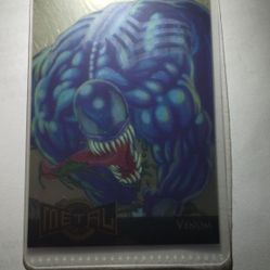 1995 Venom Metal, Limited Edition, Marvel Trading Card, # 16 Of 18 Golblaster