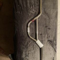 REDLINE BMX MID SCHOOL PRO CRUISER CHROMOLY CHROME BIKE HANDLEBARS - EXCELLENT CONDITION 