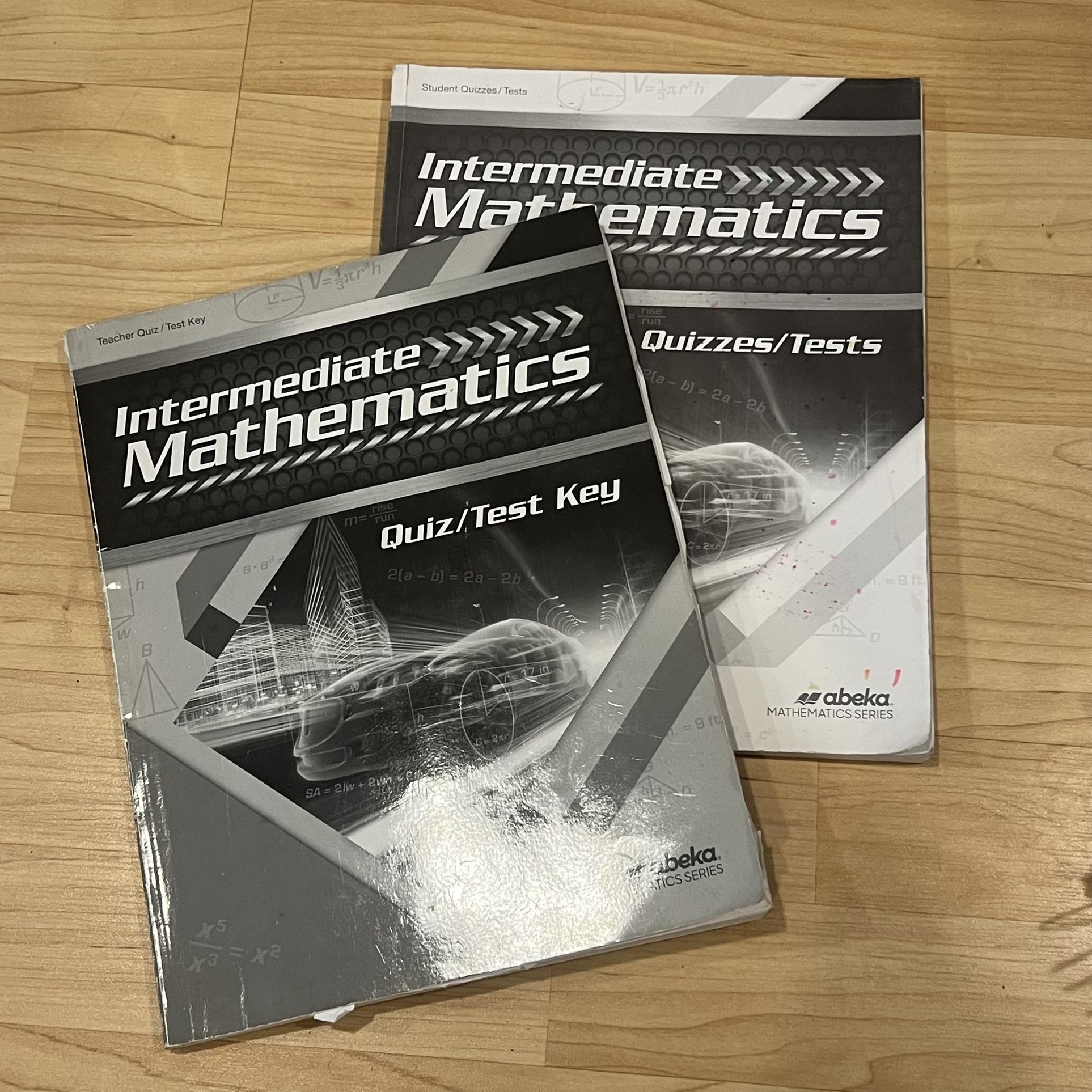 Intermediate Mathematics Grade 7 Teacher Quiz / Test Key + Student Quizzes Tests