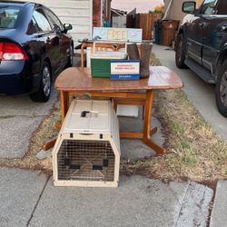 Free Kitchen Table Free Washing Machine Free Pet Carrier