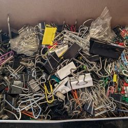 Lots And Lots Of Paper Clips.