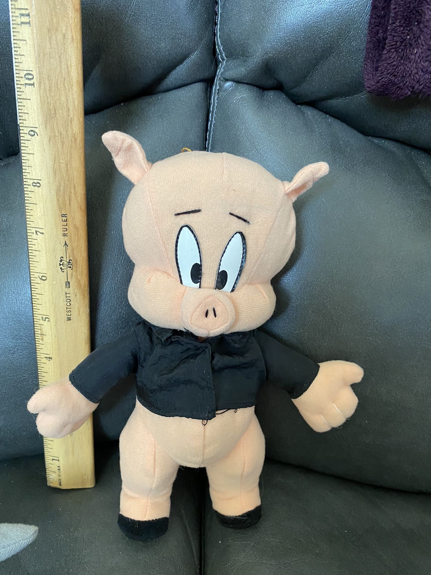 Looney Tunes Vintage Porky Pig Stuffed Toy Item Still For Sale