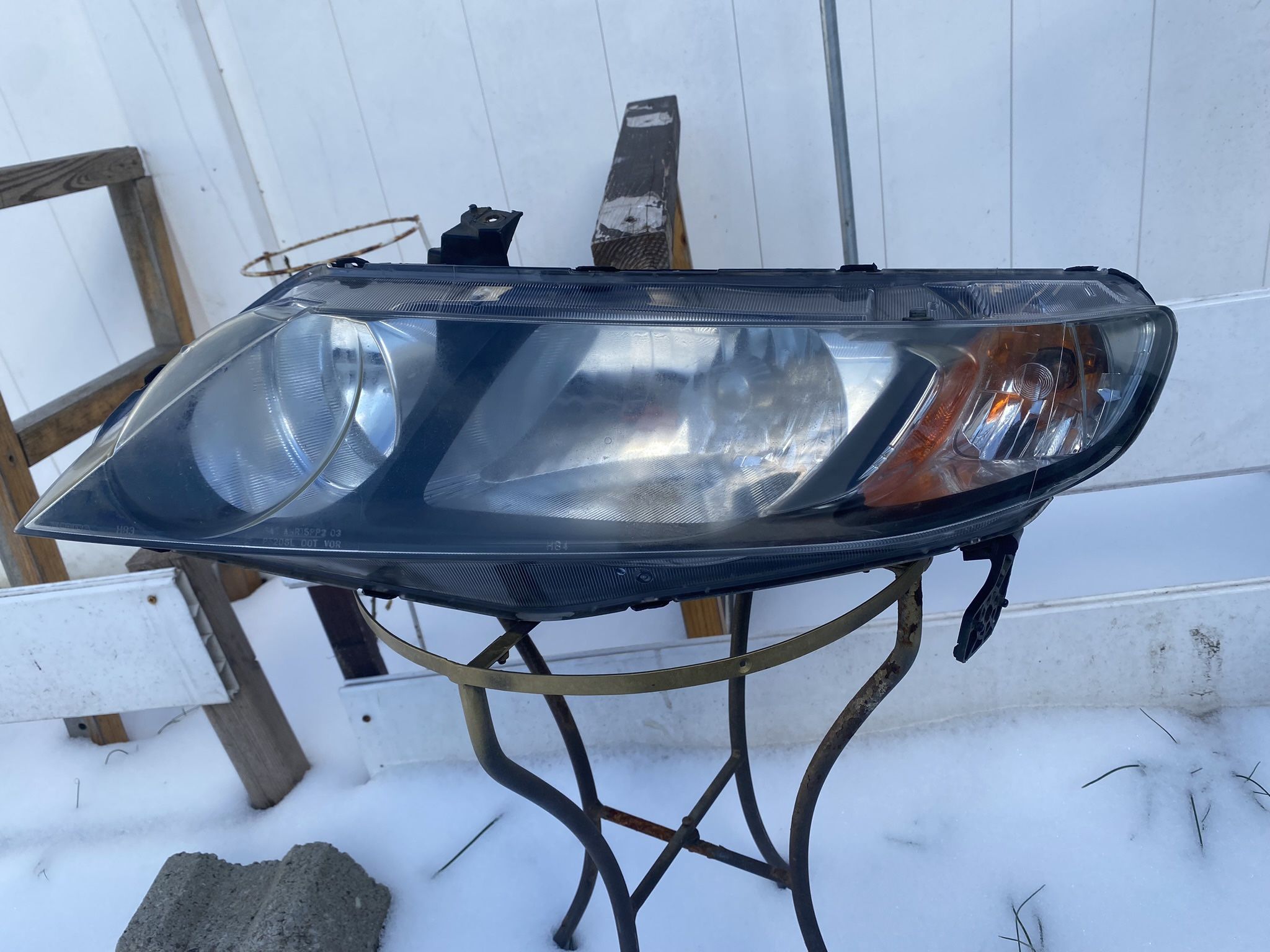 Left Sedan Headlight Civic 06-11 Original Used Driver Side