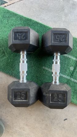 25lb Dumbbells Set