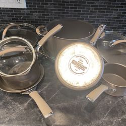 CIRCULON 13pc Hard Anodized Cookware Set Nonstick
