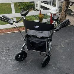 Zler Upright Rollator Walker
