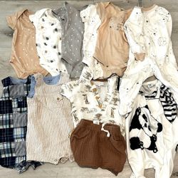 Baby Boy Clothes Gentle Used