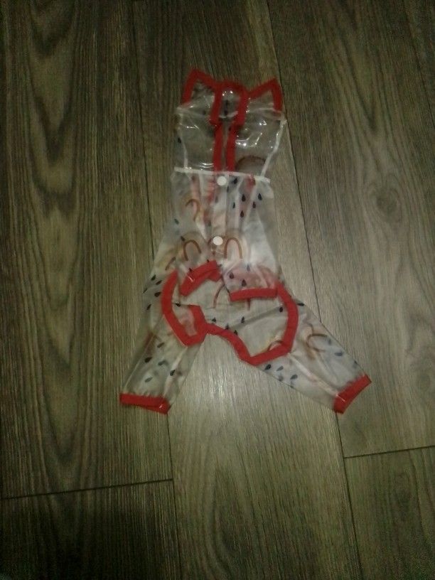 Rain Coat For Dog Nuevo Size XSmal.