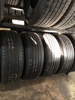 265/65/17 used tires 265-65-17 llantas usadas