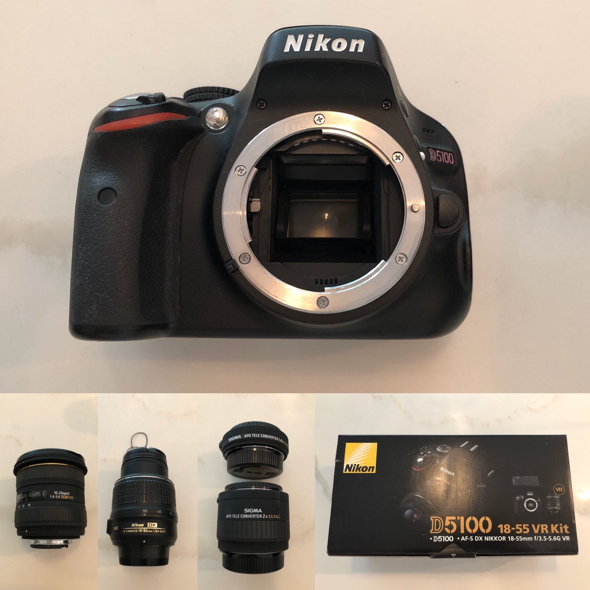 Lens Nikon D5100 18 55vr Nikon D5100