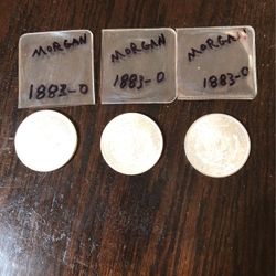  Morgan, Silver Dollar 1883