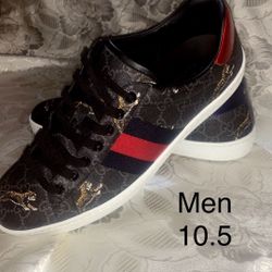 Authentic men’s Gucci Tigers Shoes 10.5 BNWOB 