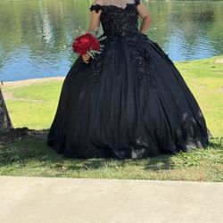 Vestido Para 15 Años En Buen Estado Talla L 