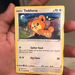 Pokmon Card And Coin (shuppet, Teddiursa) for Sale in Waterbury, CT -  OfferUp