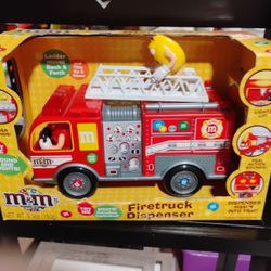 M And M Firetruck With Box     