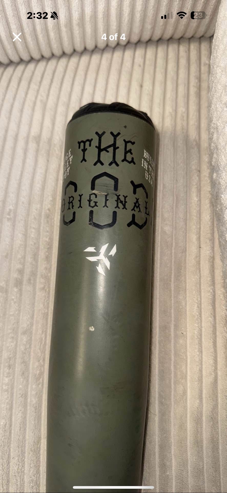 2025 Demarini The Goods 32 Inch Bat Has Bat Taper Under Grip