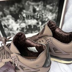 Jordon 4 A Ma Manière Violet Ore “ 9.5 