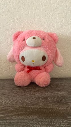 My Melody Hello Kitty and Friends Plush Pink Teddy Bear Onesie