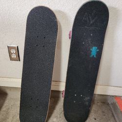 Skateboards and Helmets