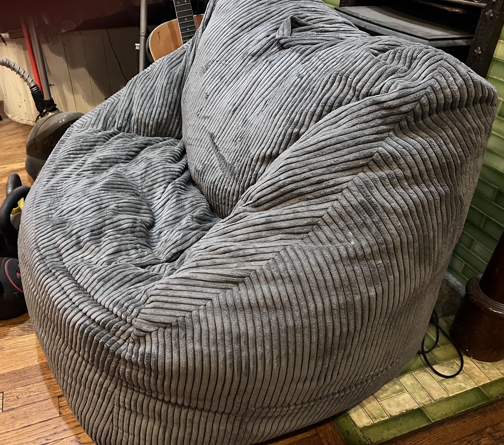 Gray Bean Bag Chair